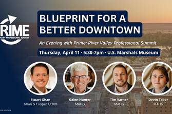 Blueprint for a Better Downtown An Evening with Prime: River Valley Professional Summit image