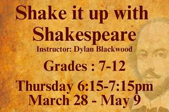 Shake It Up with Shakespeare image