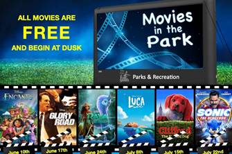 FREE Movies in the Park image
