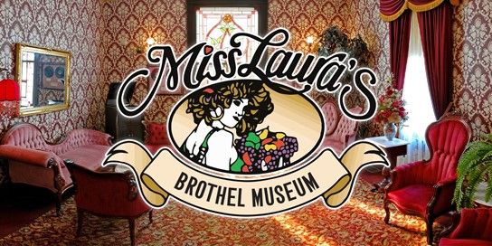 Miss Laura's Brothel Museum Logo Header