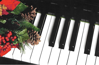 Keyboards at Christmas image