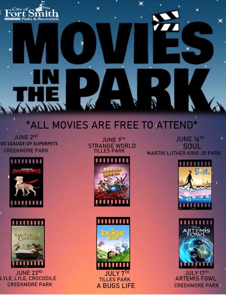 2023 Movies in the Park Poster